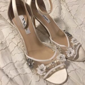 Nina New York blinged heels